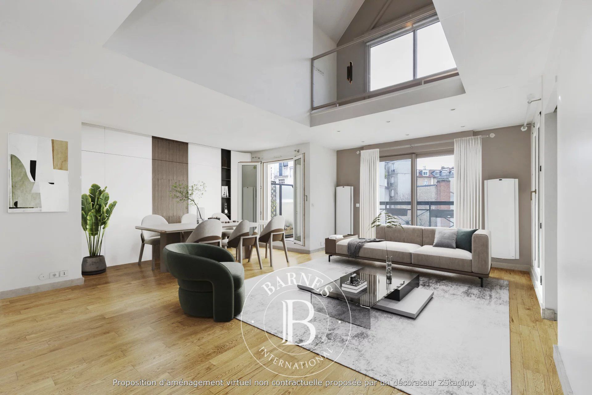 LA GARENNE COLOMBES TRIPLEX APARTMENT WITH TERRACE - picture 1