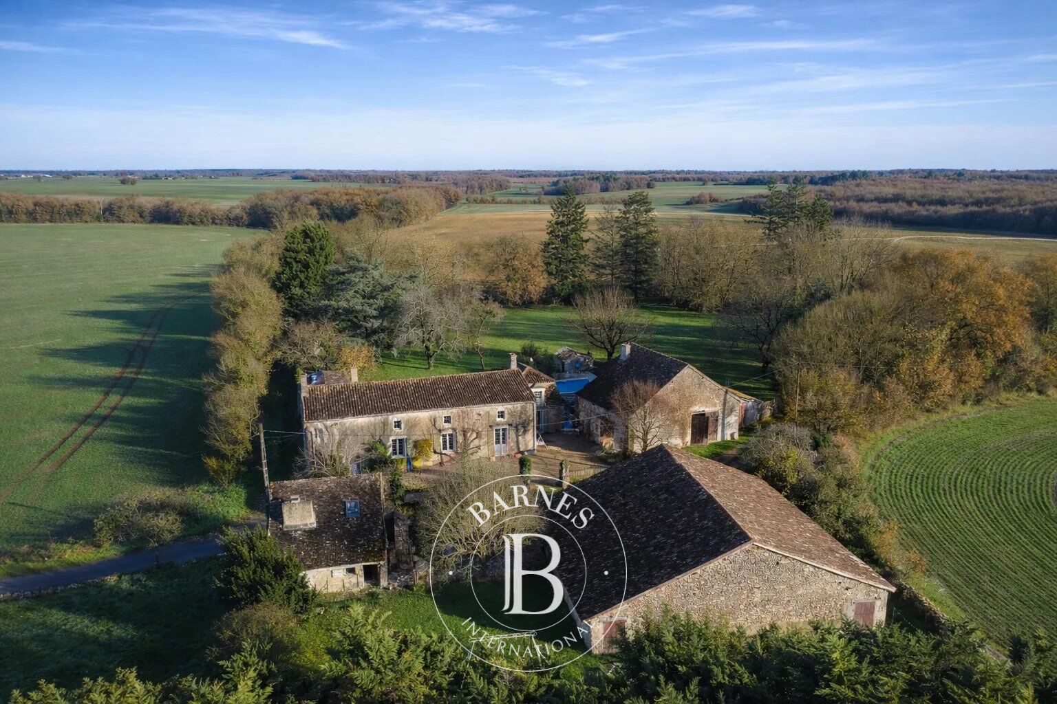 Proche Saint-Savin (86) - Manoir du XVIIIème siècle et ses dépendances - jardin de 8715 m² - picture 3