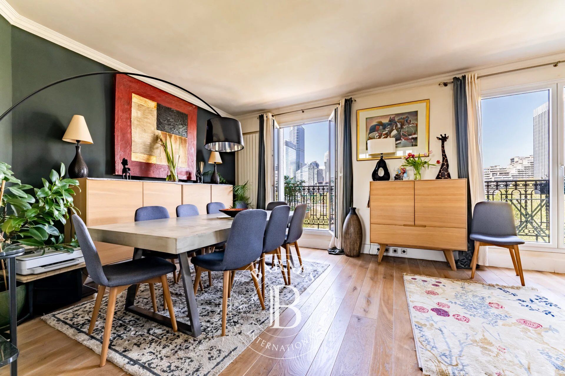 Neuilly - Pont de Neuilly - 3-bed duplex apartment - Balconies - Panoramic views - picture 3