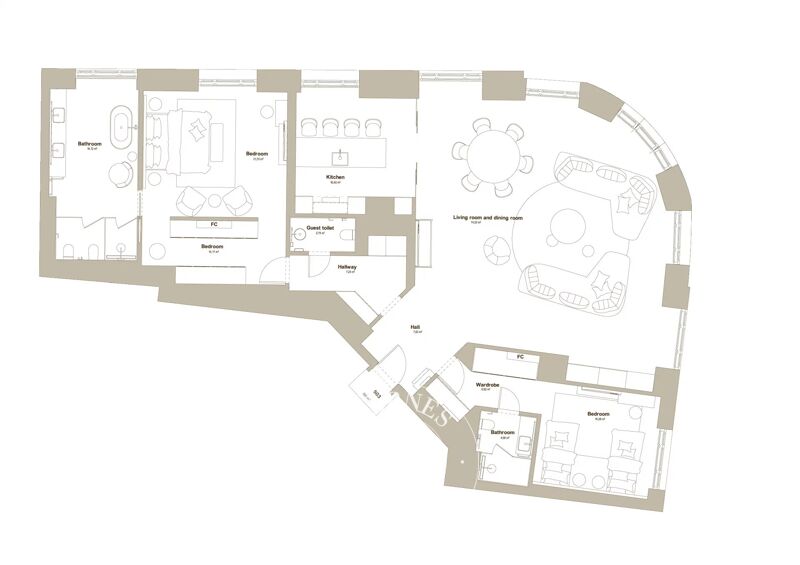 For Sale, Apartment Budapest V. kerülete - picture 1