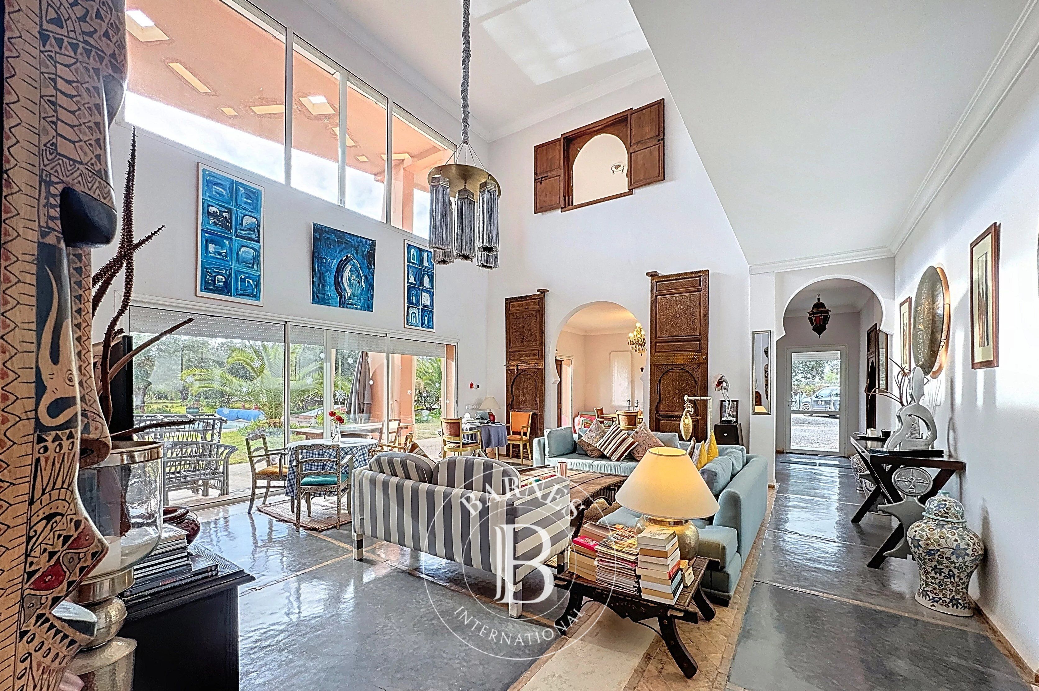 Superb country villa overlooking the Atlas mountains - 35 minutes from town - picture 3