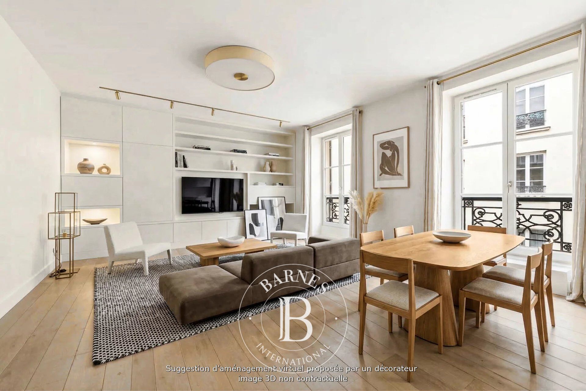 Apartment for sale - Paris 3 - Archives - 2 bedrooms - Lift - picture 2