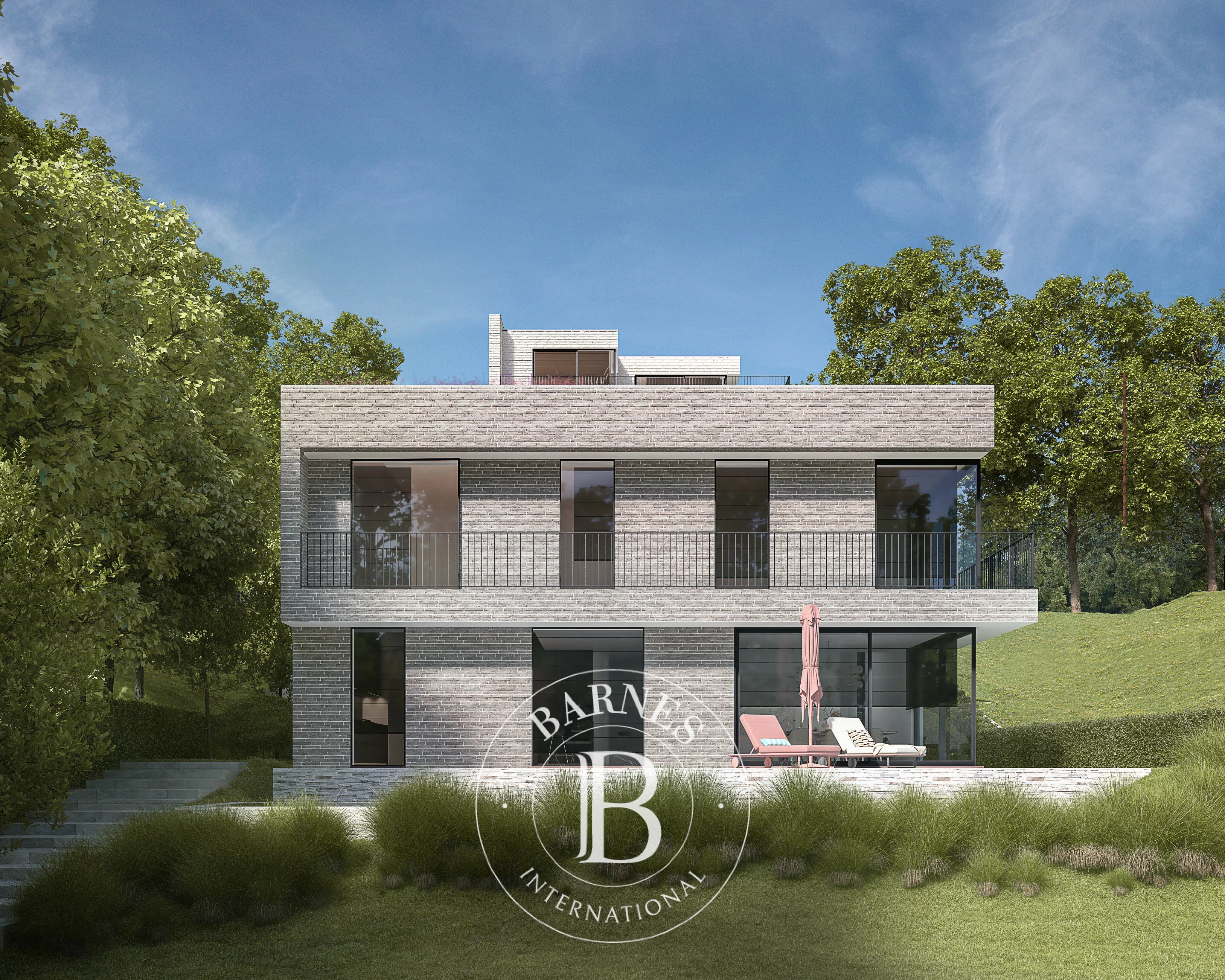 Uccle - Observatoire - Land with permit for a 3-unit building - picture 2