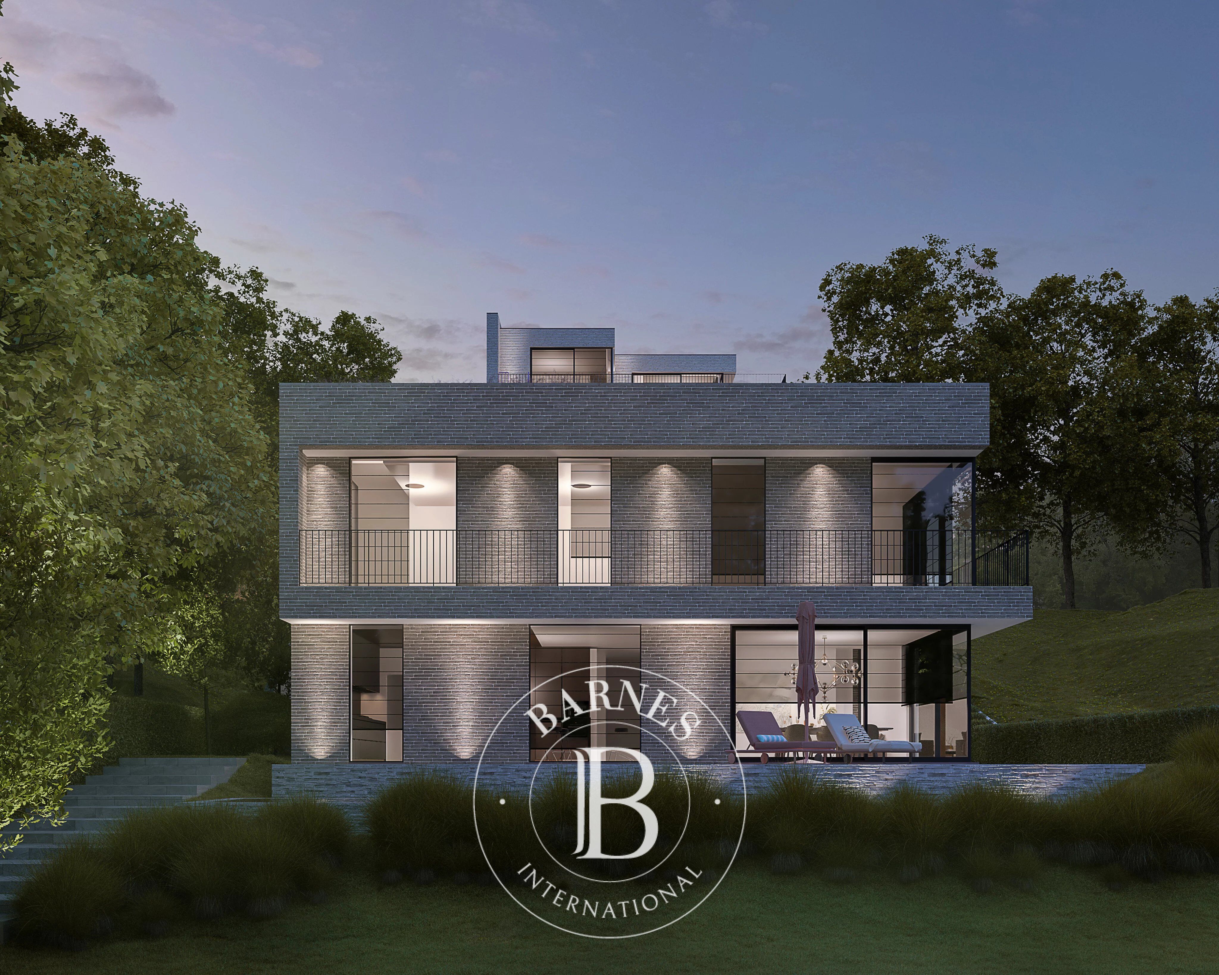 Uccle - Observatoire - Land with permit for a 3-unit building - picture 3