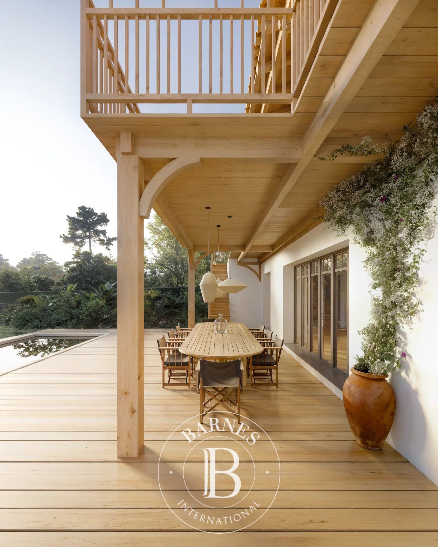 VILLA ENTIÈREMENT RÉNOVÉE AVEC VUE SUR LE BASSIN ET PISCINE AU PYLA-SUR-MER - picture 3