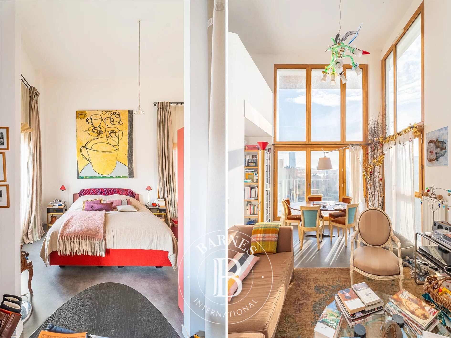 Duplex avec terrasse - île Saint-Denis - Dernier étage avec ascenseur - picture 2