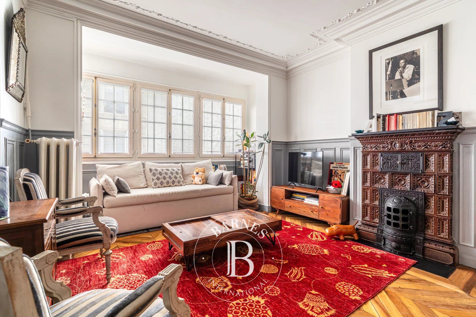 Exclusivité - Neuilly-Charles Laffite-Proche Bois - Appartement 3 pièces - 2 chambres - Bel ancien - Calme et lumineux - picture 2