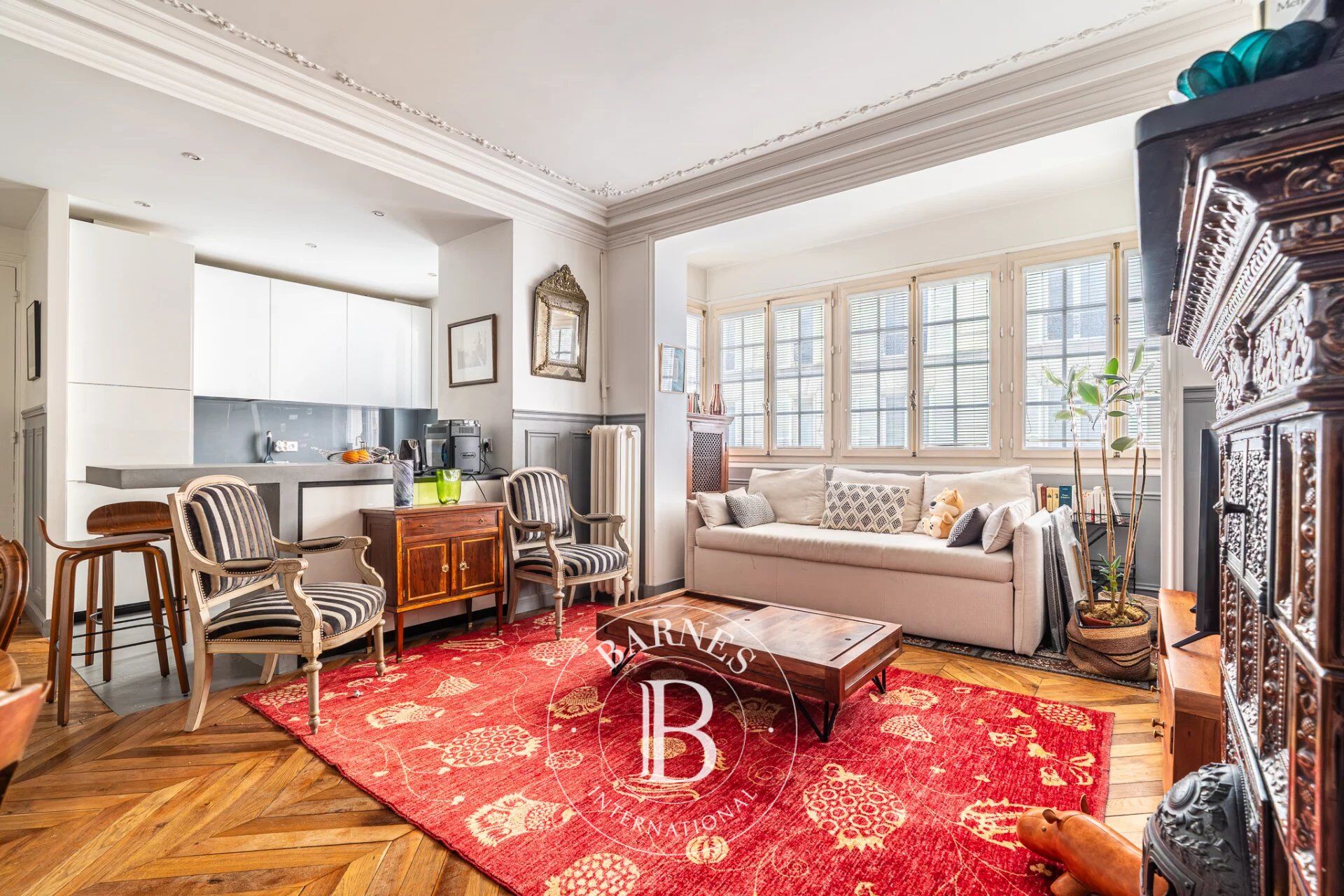 Exclusivité - Neuilly-Charles Laffite-Proche Bois - Appartement 3 pièces - 2 chambres - Bel ancien - Calme et lumineux - picture 3