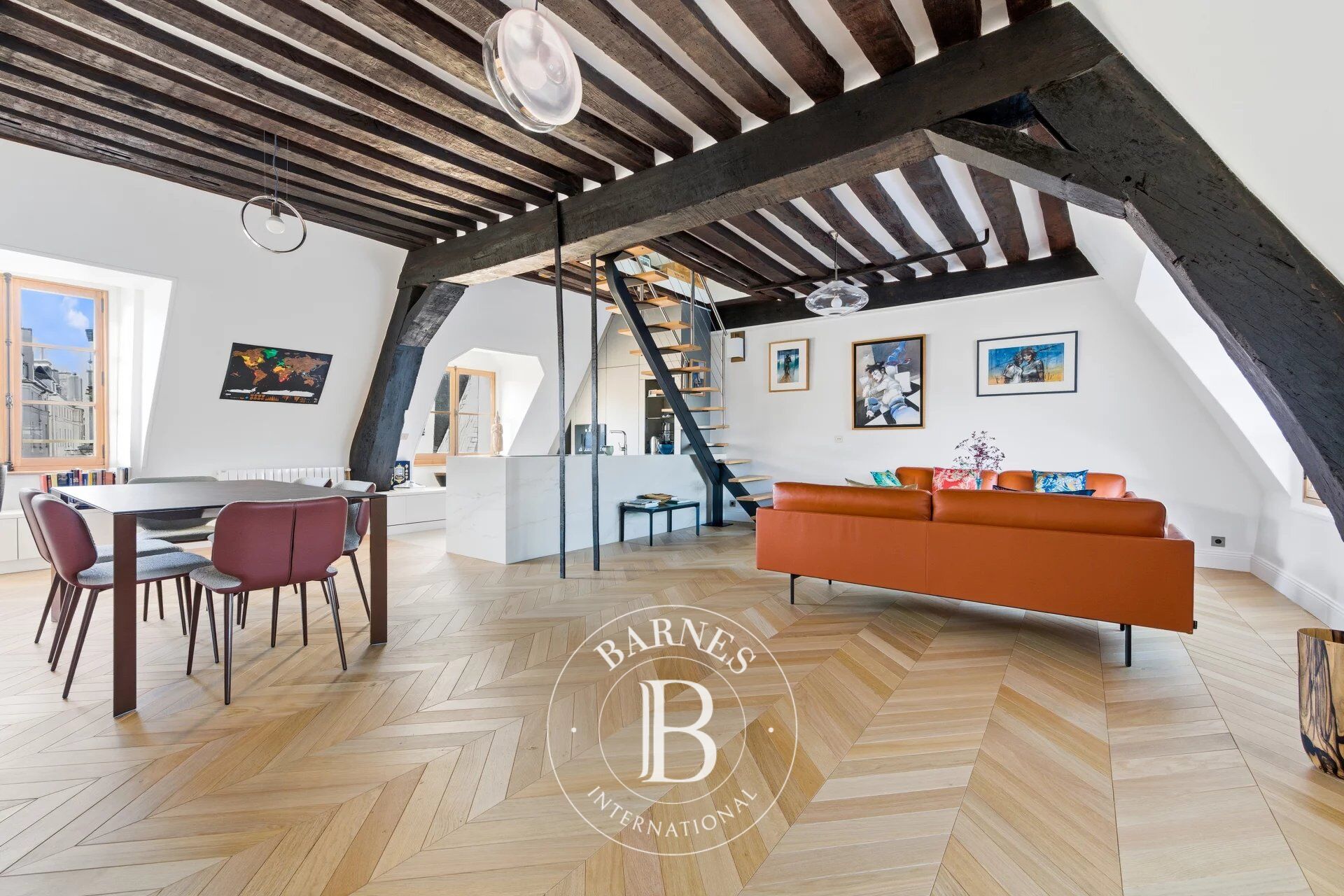 Apartment for sale - Paris 4 - Place des Vosges - Renovated - Three bedrooms - picture 1