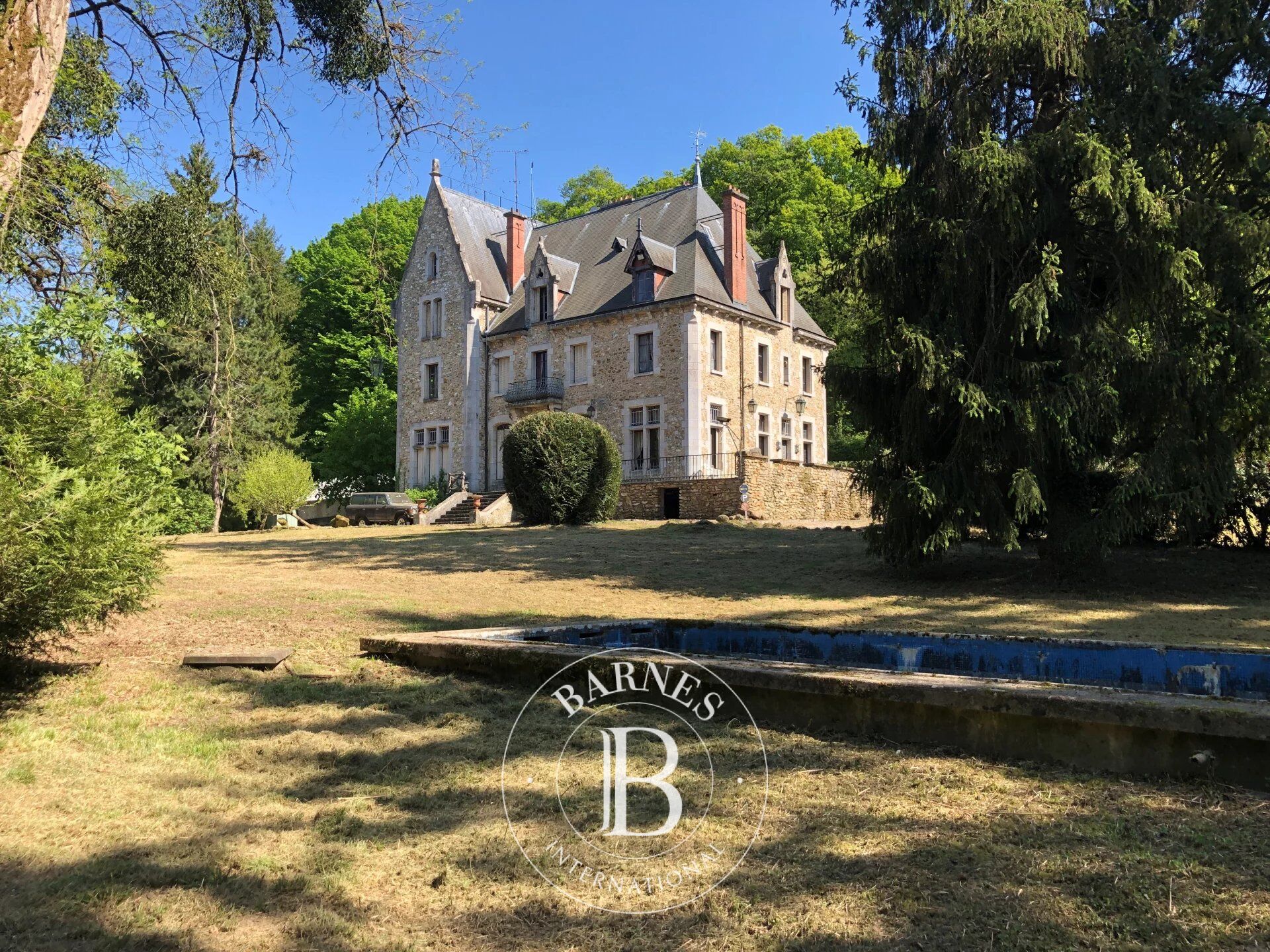 Sermaise, manor house with 485m² of living space on 18 hectares. - picture 1