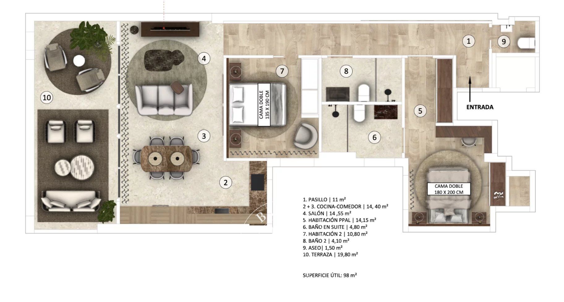 Ático (2) sereno y luminoso en una de las zonas más exclusivas de Madrid - picture 1