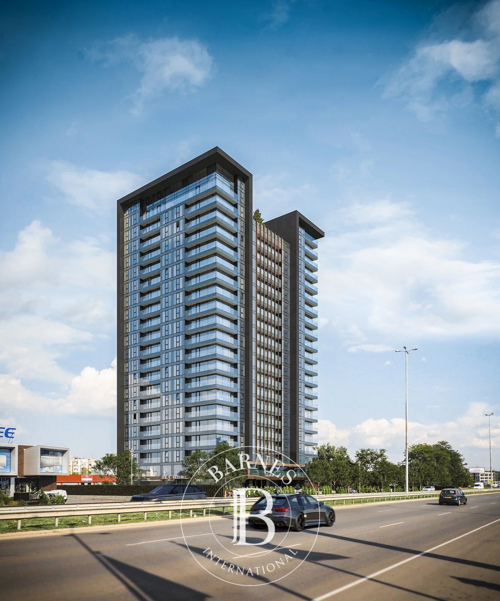 High-tech residential building with panoramic residences, fitness center, spa, restaurant, and concierge service - picture 1