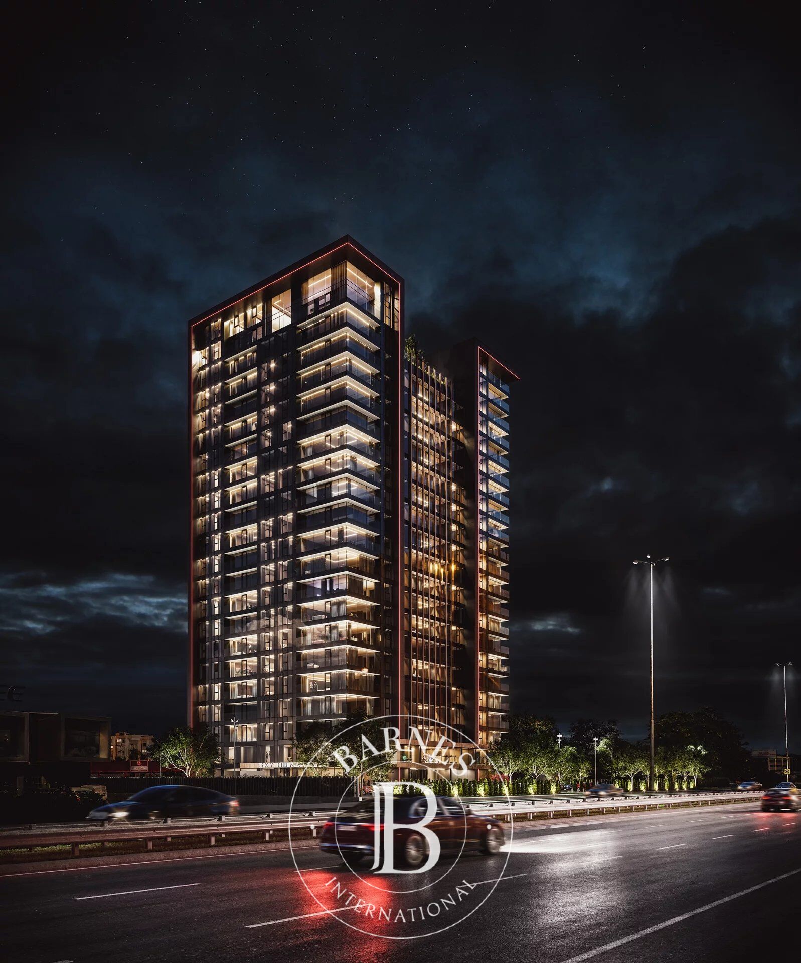 High-tech residential building with panoramic residences, fitness center, spa, restaurant, and concierge service - picture 3