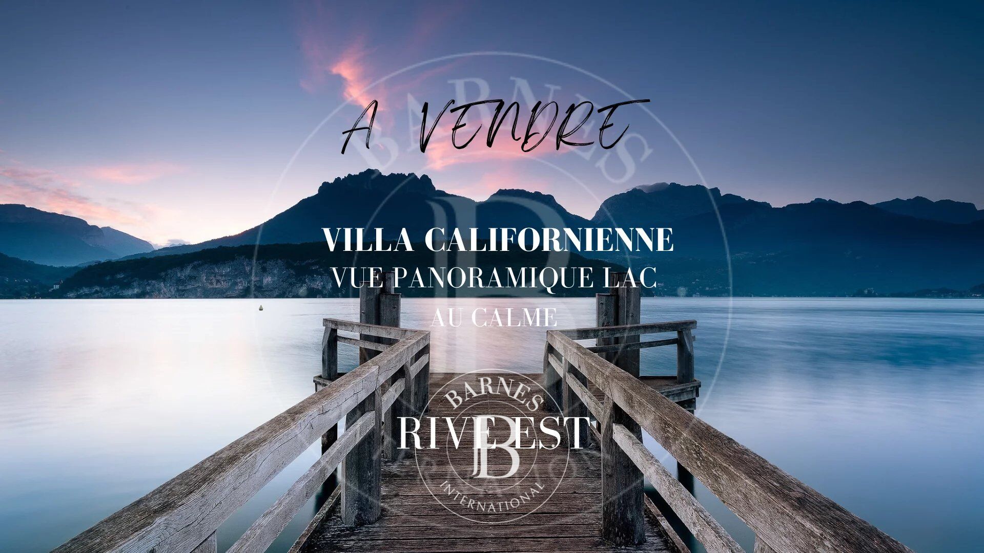 BARNES ANNECY LAKE VIEW MODERN PROPERTY WITH POOL - picture 1