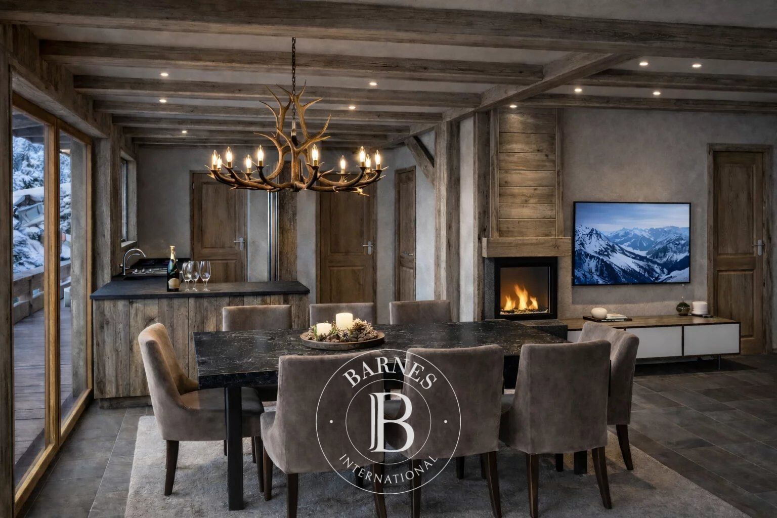 MEGÈVE – ROCHEBRUNE – DEMI-CHALET NEUF – 4 CHAMBRES - picture 2