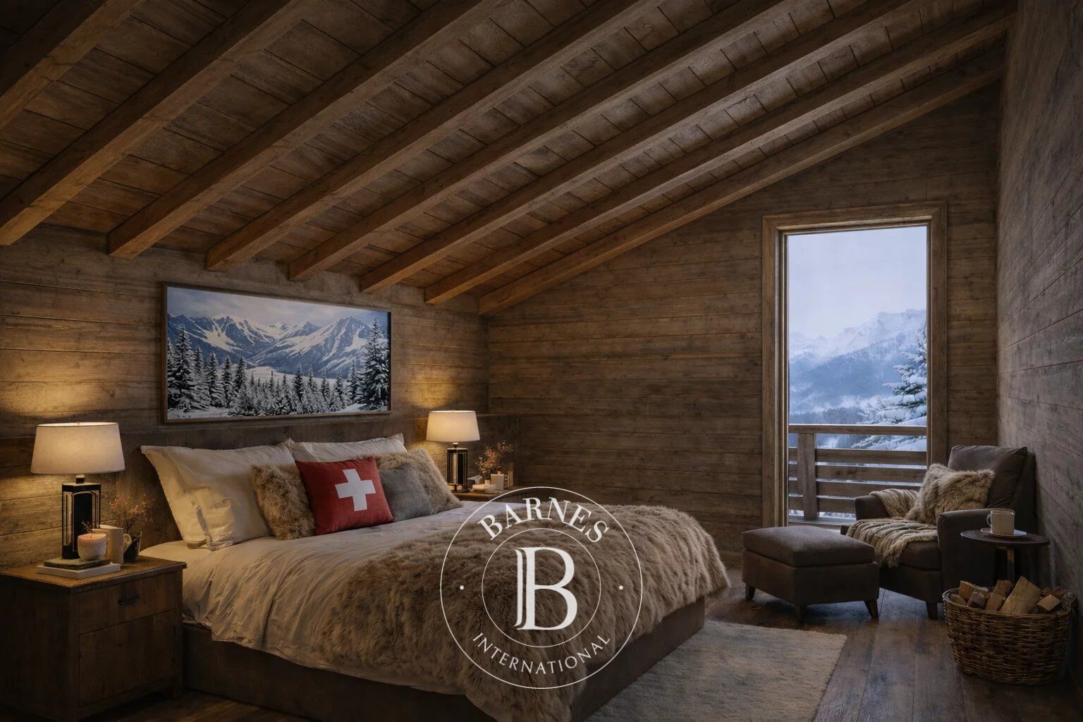 MEGÈVE – ROCHEBRUNE – DEMI-CHALET NEUF – 4 CHAMBRES - picture 3