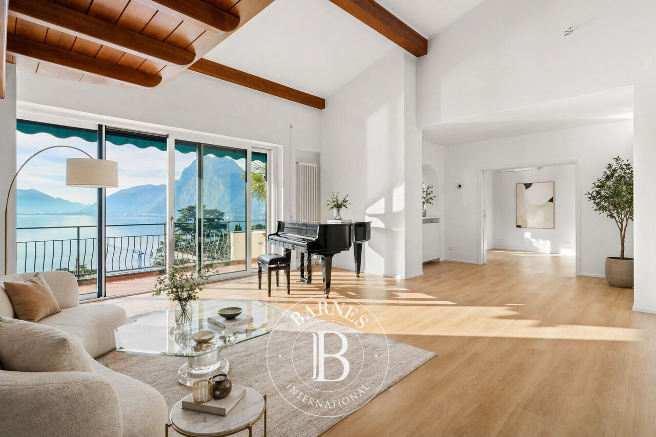 Lugano, Castagnola : Villa avec piscine et vue panoramique sur le lac - picture 3