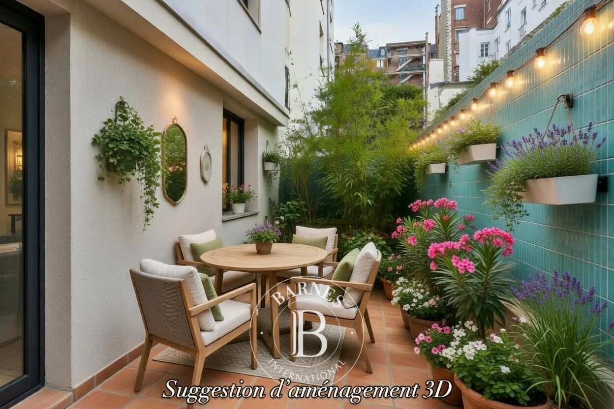 Paris 16 - Auteuil - Rez-de-Jardin - 1 chambre - Terrasses - picture 1