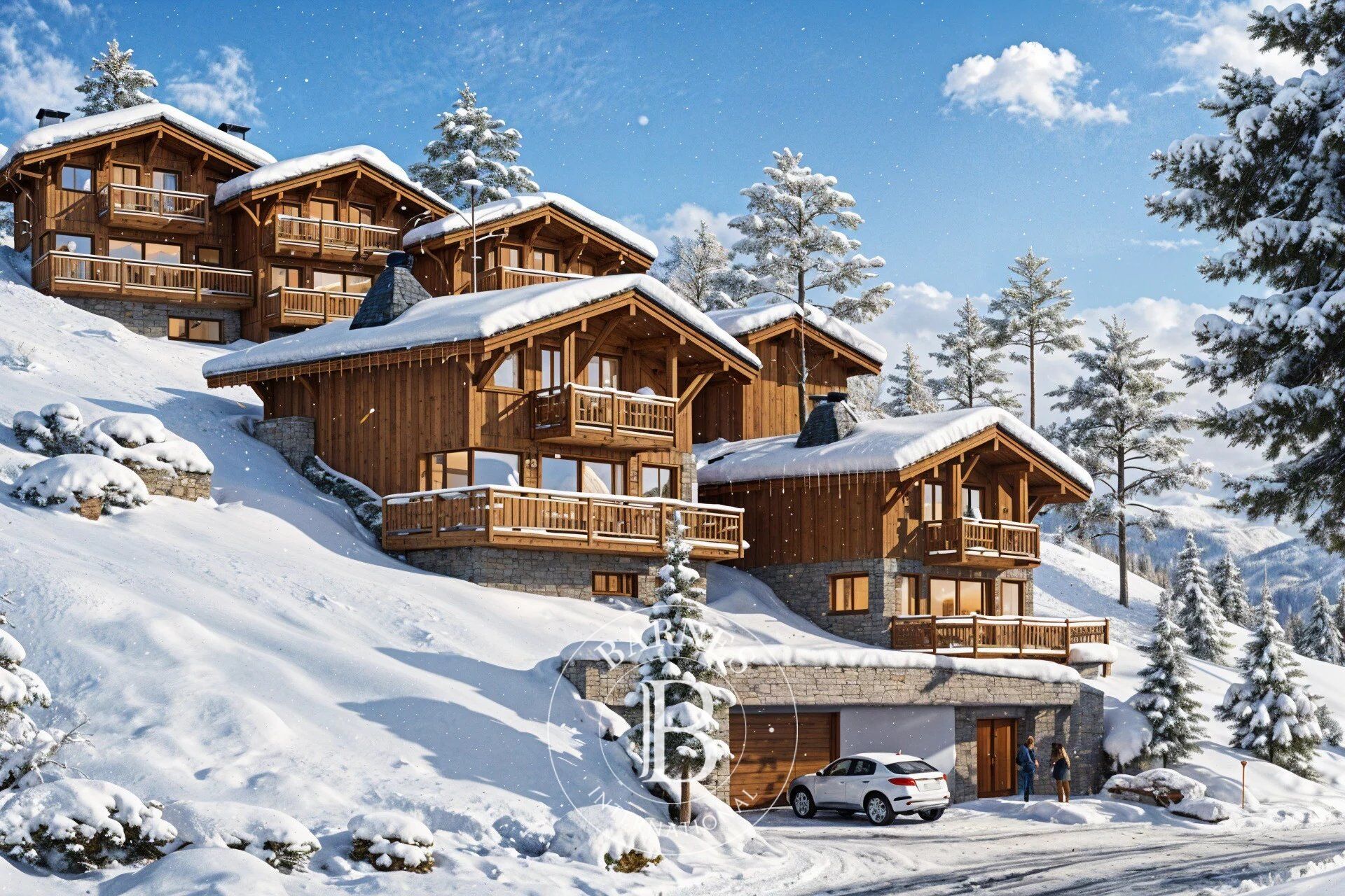 Les Gets - Programme neuf - Les Chalets du Mont Chery - picture 1