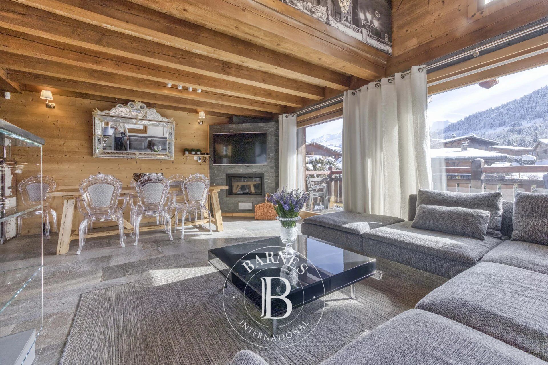 MEGÈVE - DEMI-CHALET - VUE MONT-BLANC - 4 CHAMBRES - picture 1