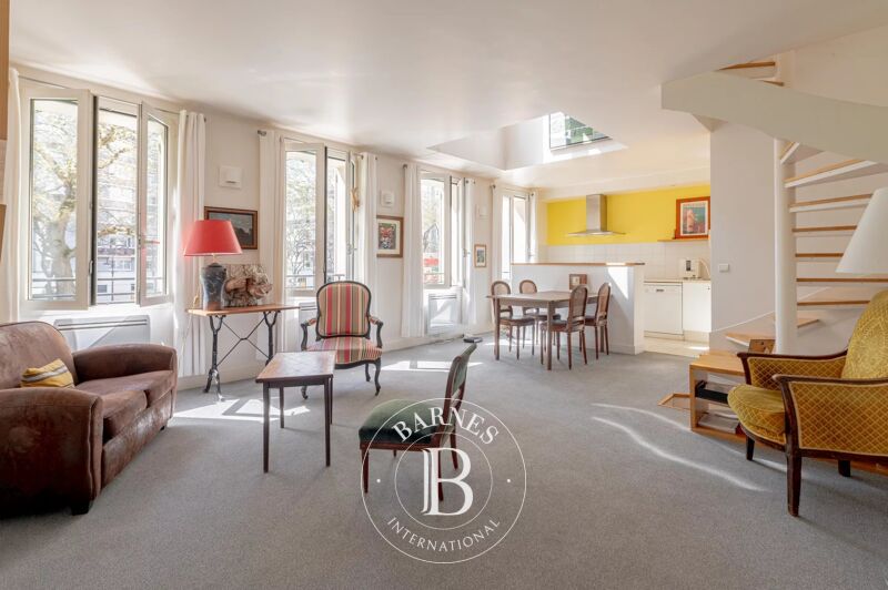 Paris 14ème - Maison de ville - 3 chambres - Sous-sol et Toit terrasse