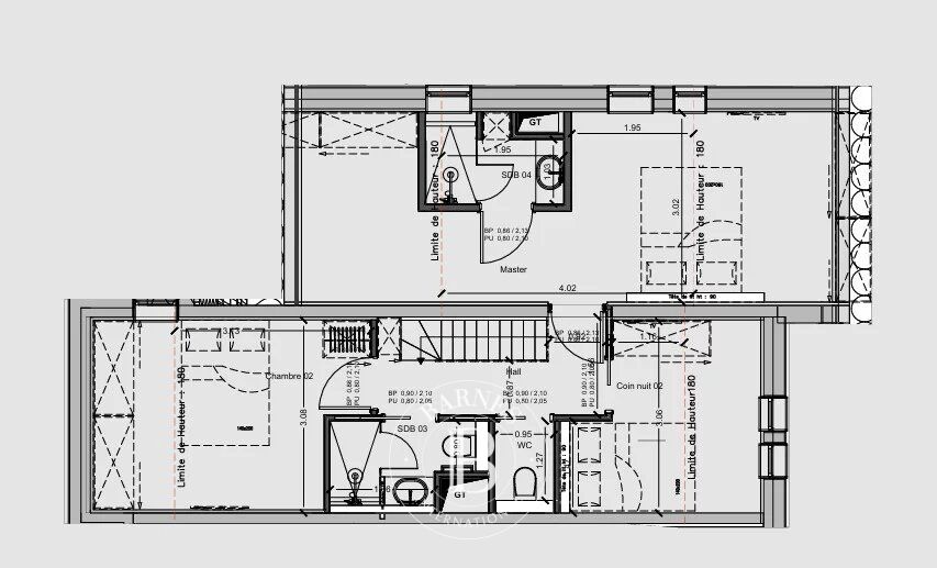 MÉRIBEL-MOTTARET — APPARTEMENT N°301, PENTHOUSE DUPLEX SKIS AUX PIEDS - picture 3