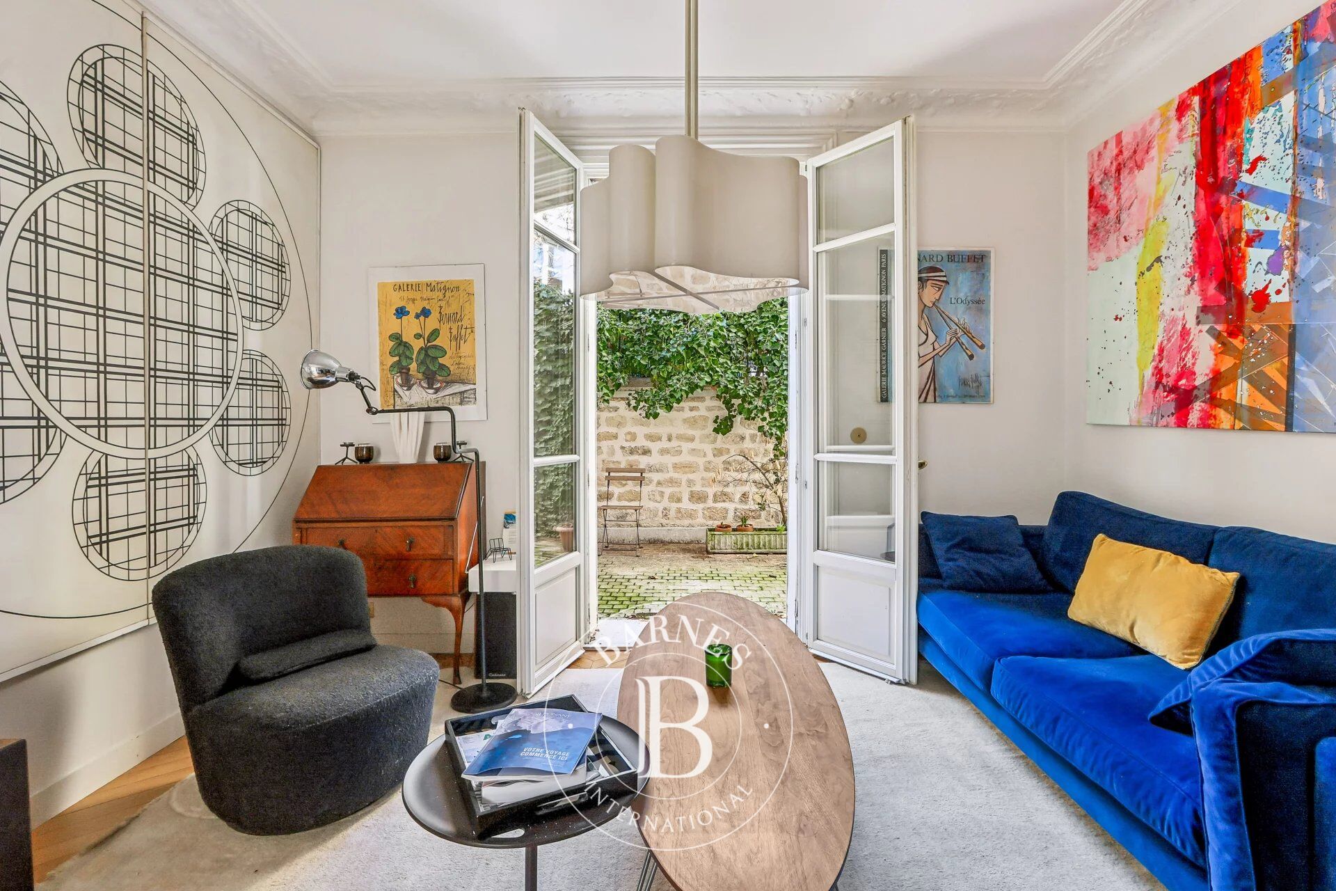 Paris 16 - Auteuil sud - Rez de jardin - Double terrasse - Charme de l'ancien - picture 2