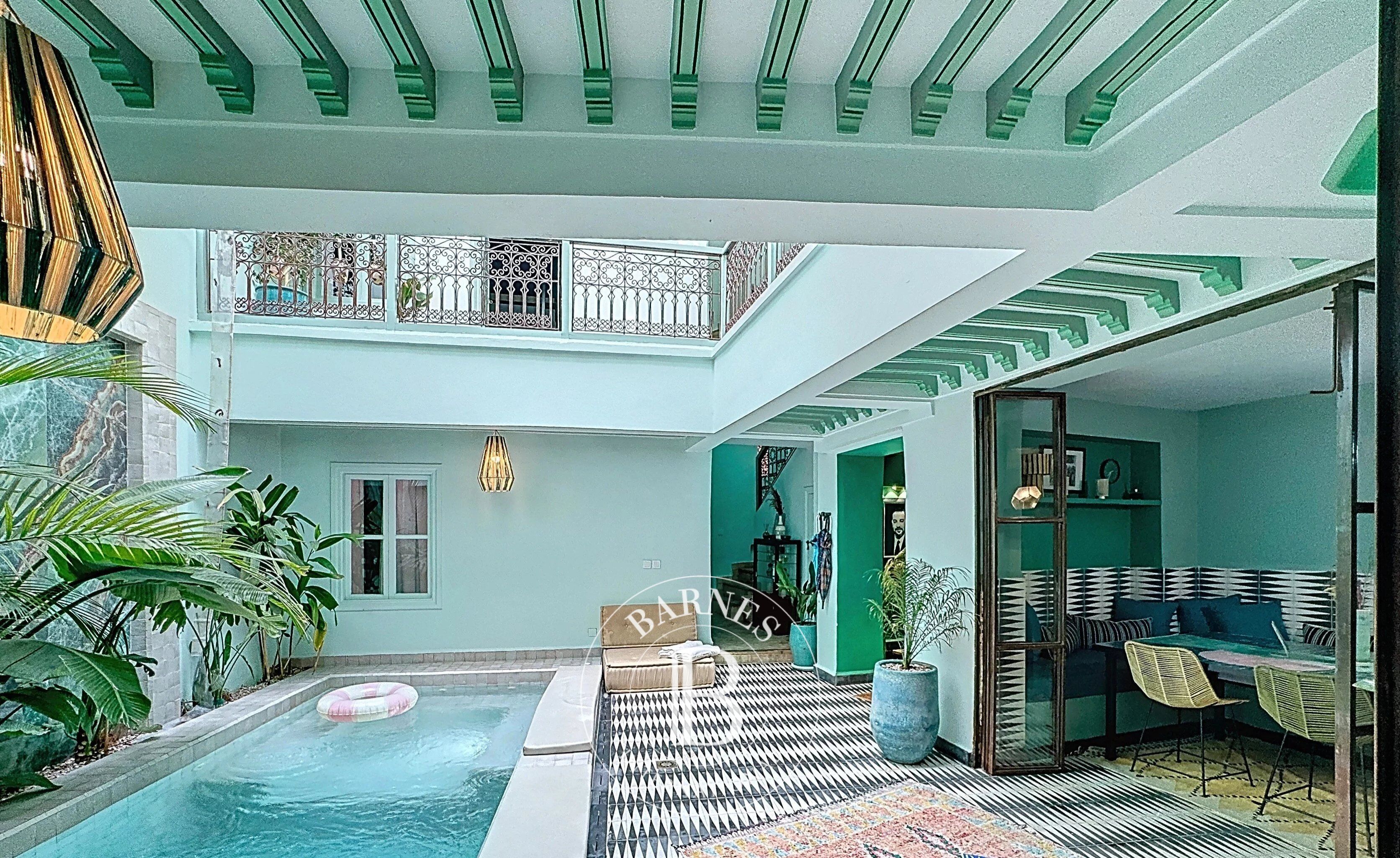 Riad Luxe Titré à Vendre Marrakech – 140 m², Piscine Chauffée, Vue Atlas - picture 3