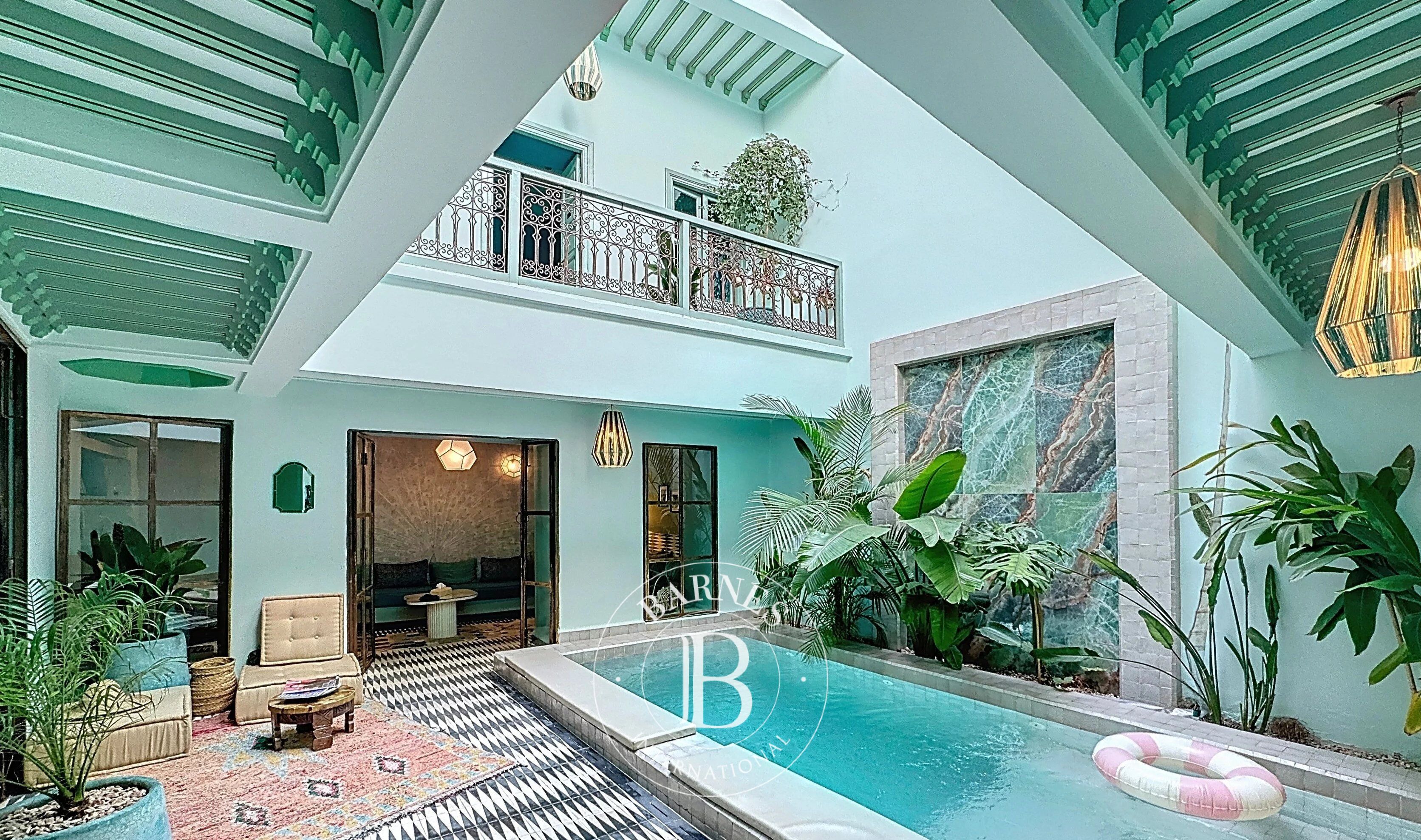 Riad Luxe Titré à Vendre Marrakech – 140 m², Piscine Chauffée, Vue Atlas - picture 2
