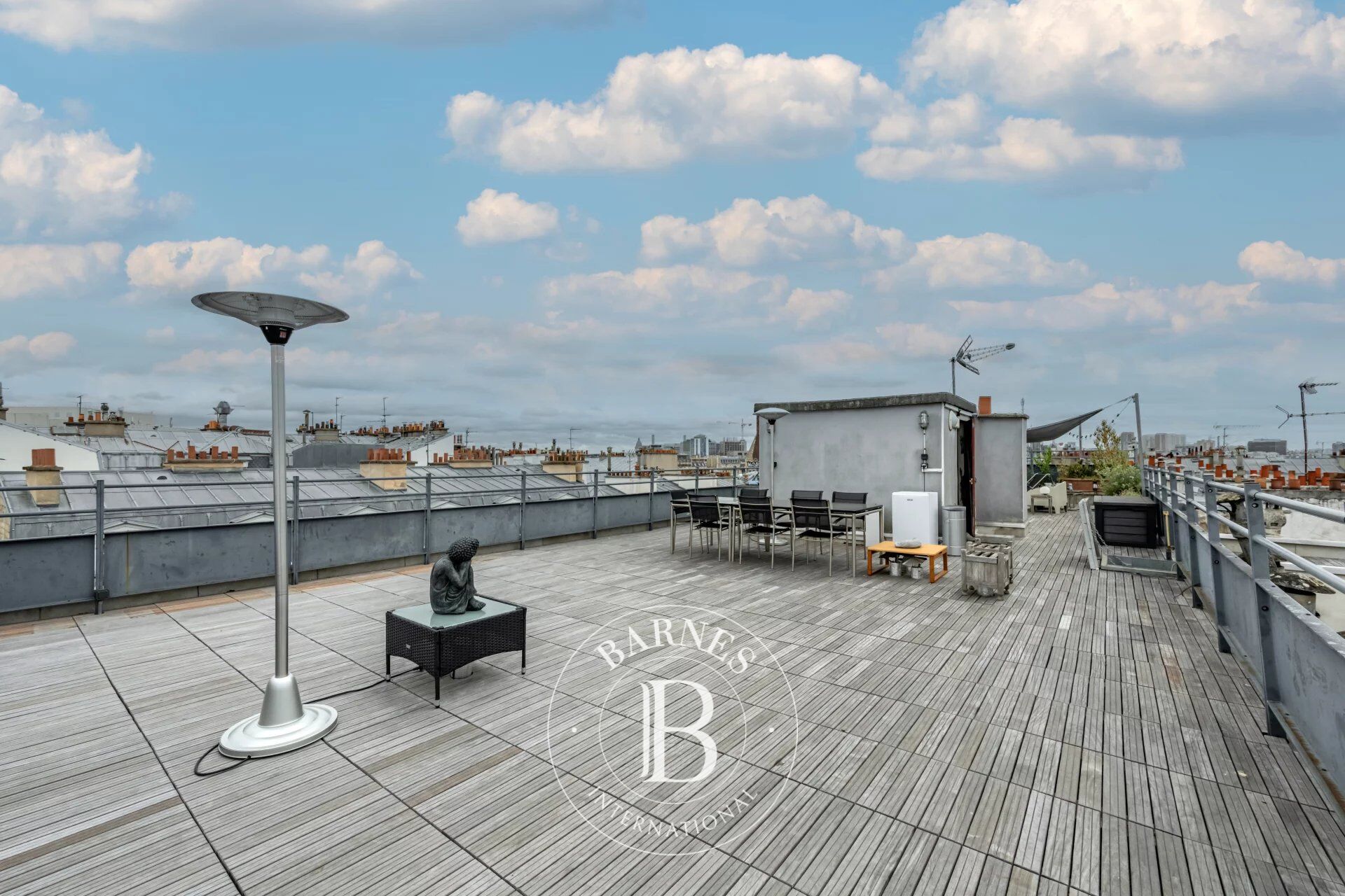 Vente appartement - Paris 4 - Arsenal - dernier étage - terrasse panoramique - picture 2