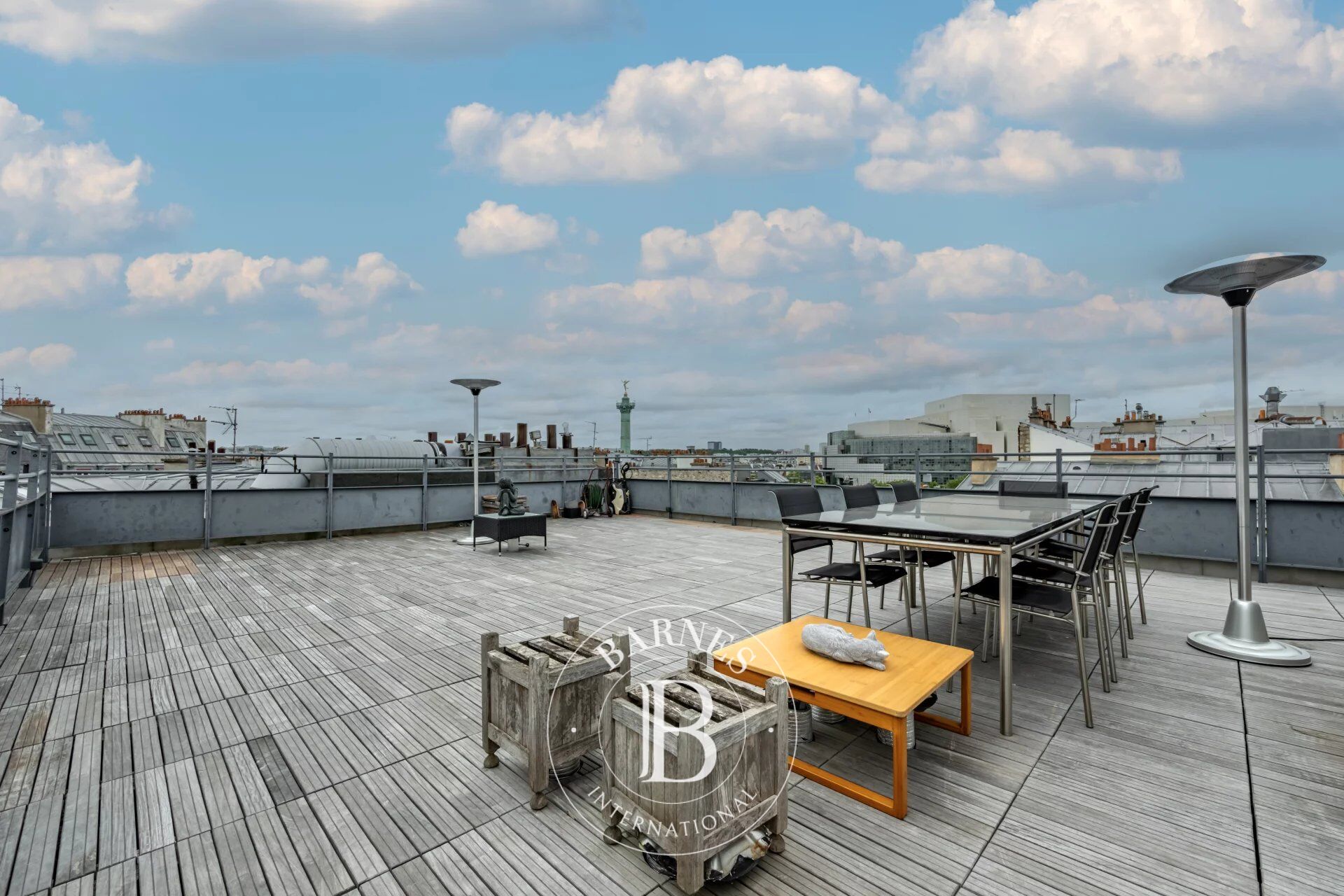 Vente appartement - Paris 4 - Arsenal - dernier étage - terrasse panoramique - picture 3