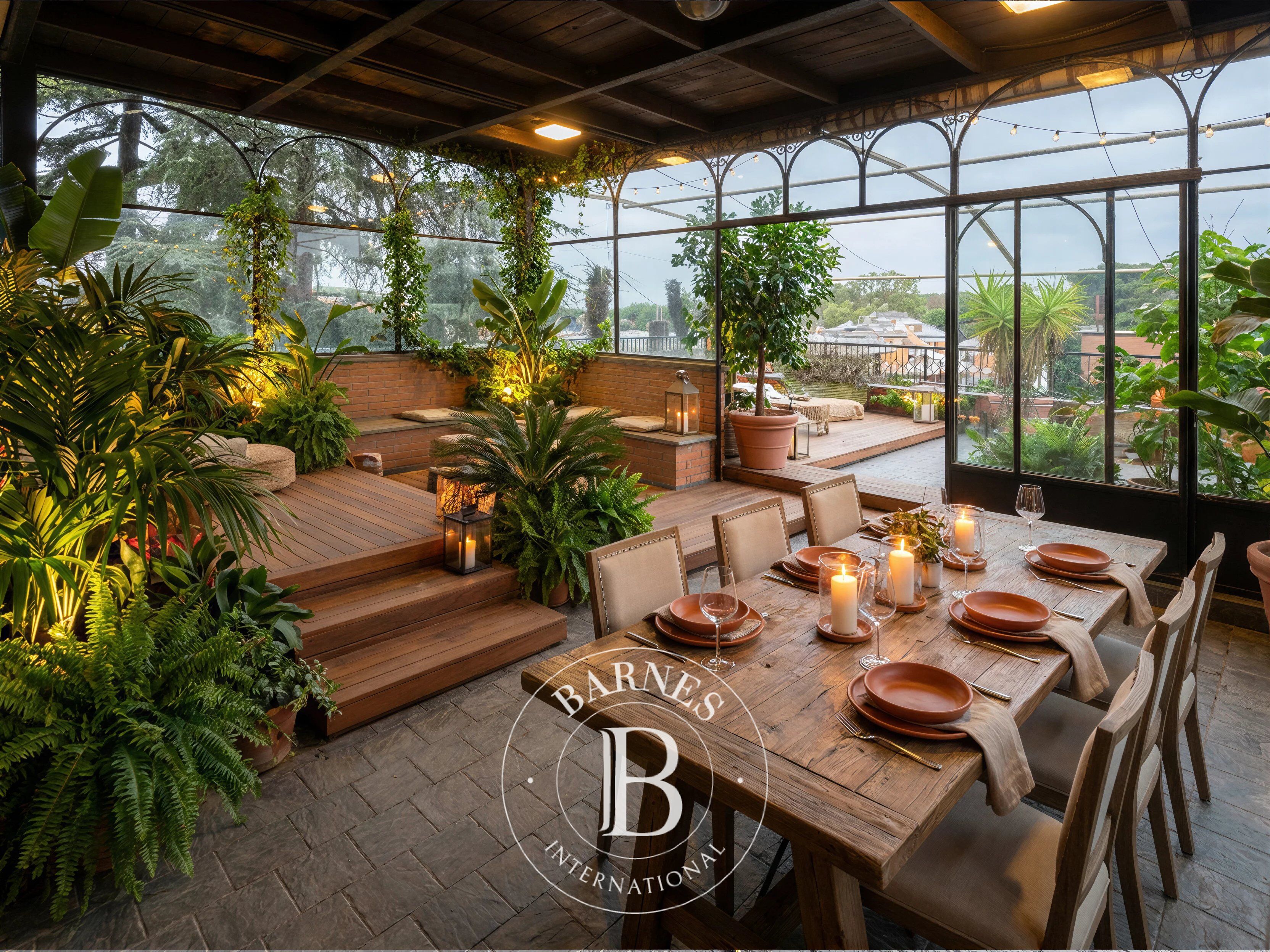 Élégant penthouse rénové à Camilluccia - picture 1