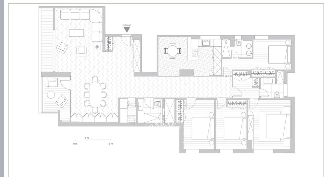 Appartement lumineux et de beaux volumes en rénovation avec terrasse à Chamberí/Gaztambide · Off Market - picture 1