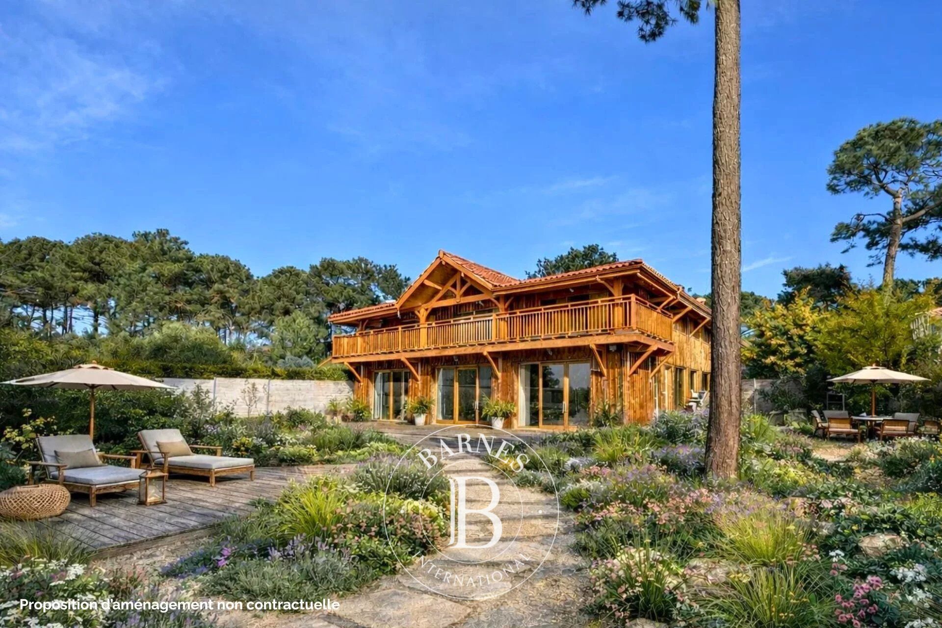 TWO VILLAS WITH POOL, IN THE AMERICAN DISTRICT OF CAP FERRET - picture 1