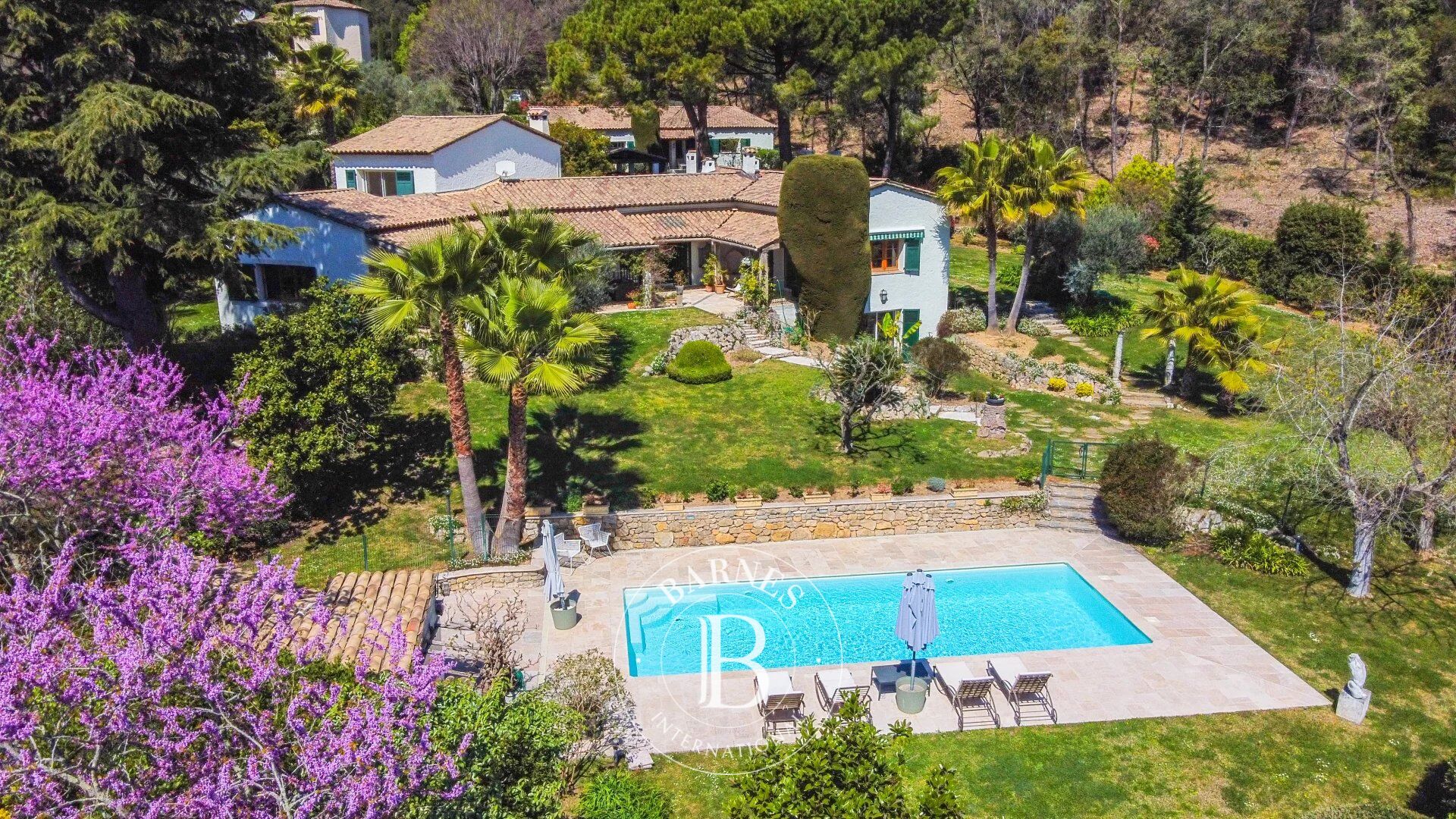 Opio - Rare property in quiet closed domain, next to the golf course Opio Valbonne, swimming pool, 2 guest houses, - picture 2