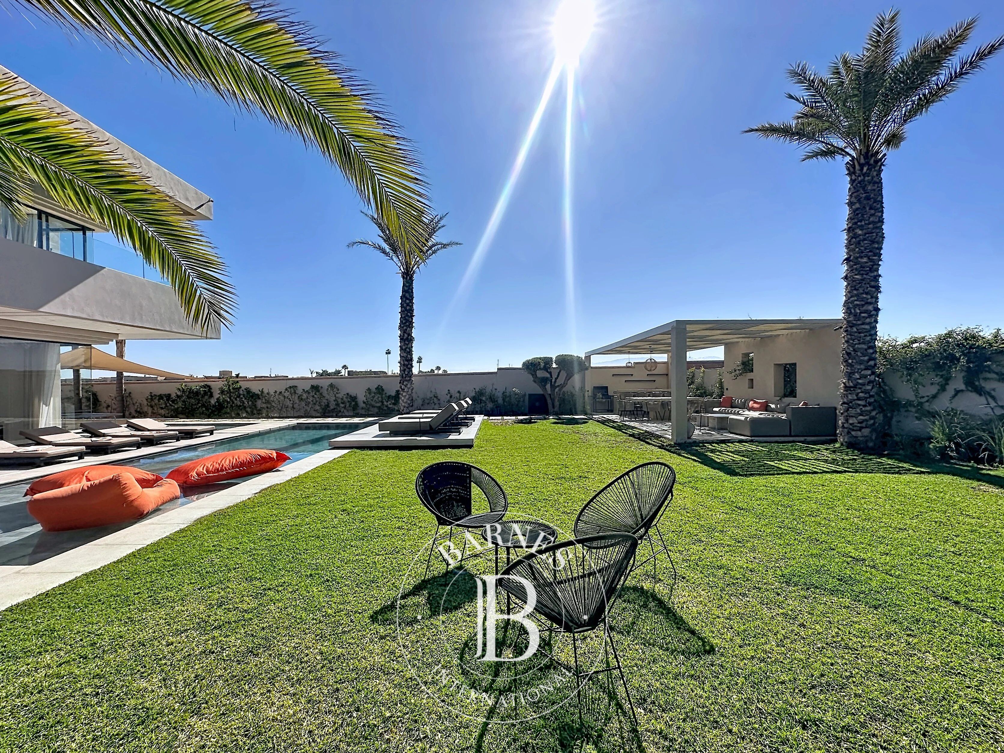 VILLA D’EXCEPTION AU CŒUR DU GOLF AKENZA – MARRAKECH - picture 2