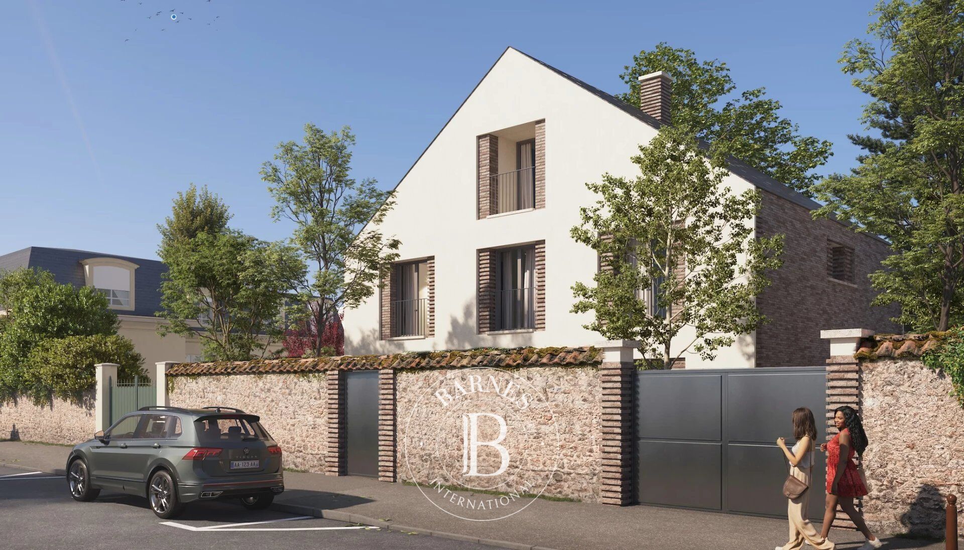 Versailles Clagny-Glatigny - Terrain constructible de 587 m² - Viabilisé - PC déposé pour une maison de 250 m² - Localisation idéale. - picture 1