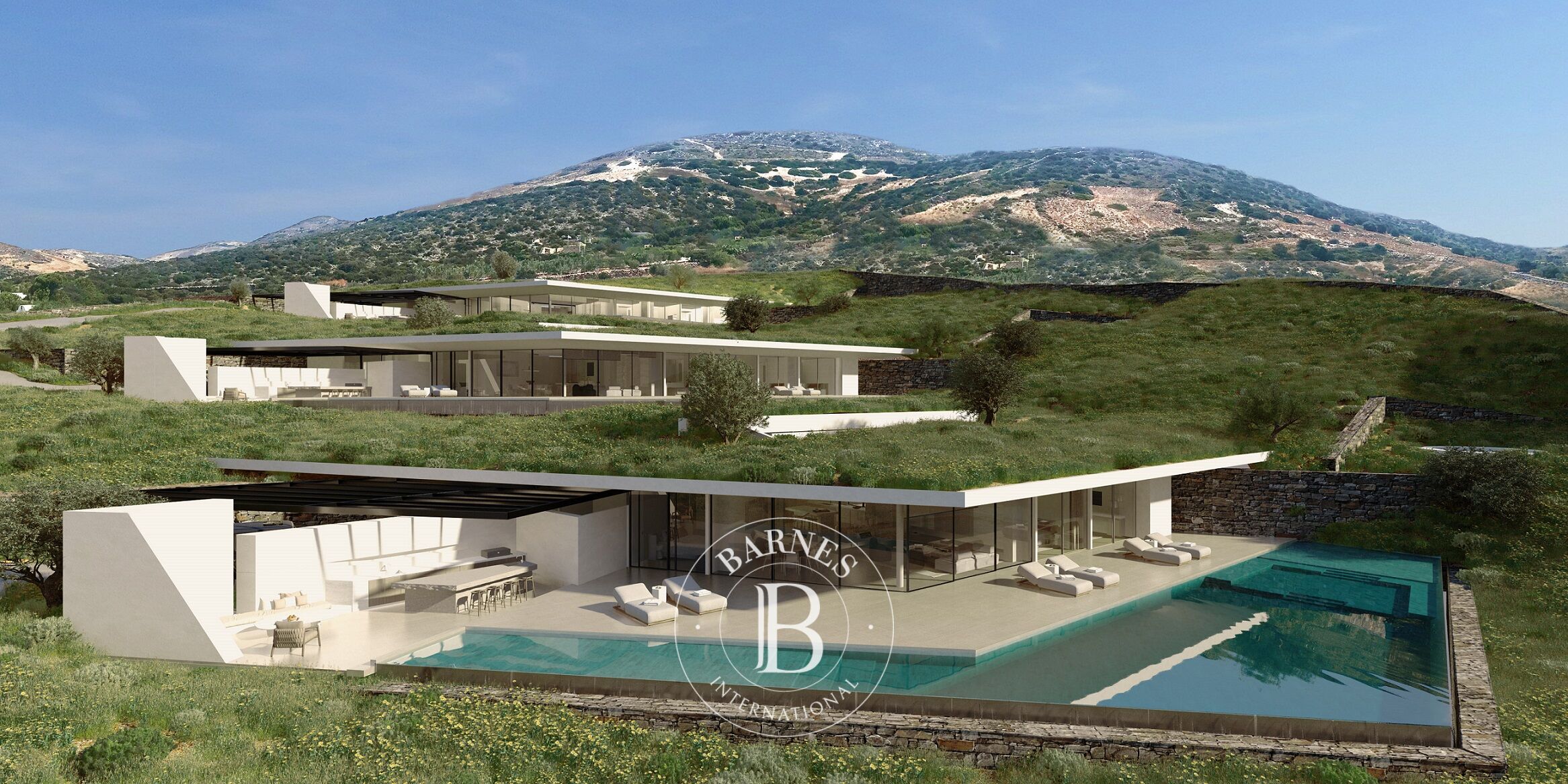 Projet Impressionnant avec Vue Imprenable sur la Mer Égée - Île de Paros - picture 1