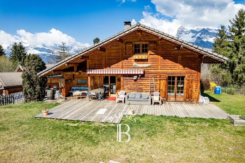 BARNES SAINT-GERVAIS - CHALET FAMILIAL PLEIN SUD