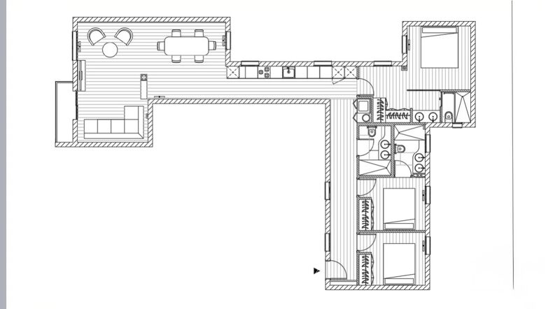 Splendid newly renovated apartment with terrace in Moncloa