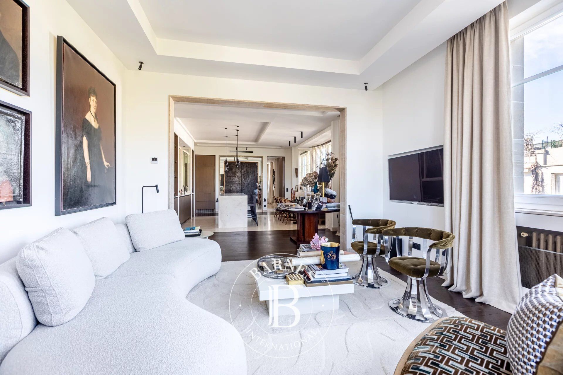 BARNES BOULOGNE - PRINCE MARMOTTAN / BELVÉDÈRE -  RARE - APPARTEMENT 5 PIÈCES DE STANDING - 2 CHAMBRES - PARKING - picture 3