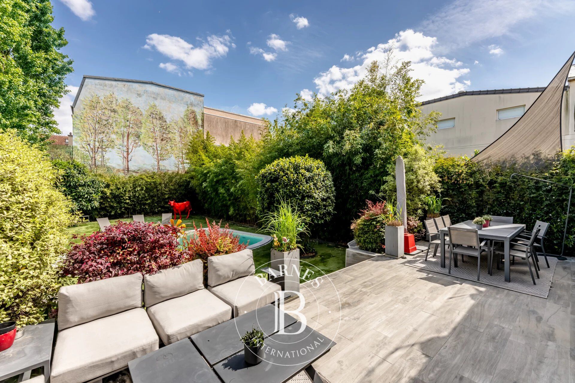 PETITE GARENNE MAISON D'ARCHITECTE AVEC JARDIN & PISCINE - picture 3
