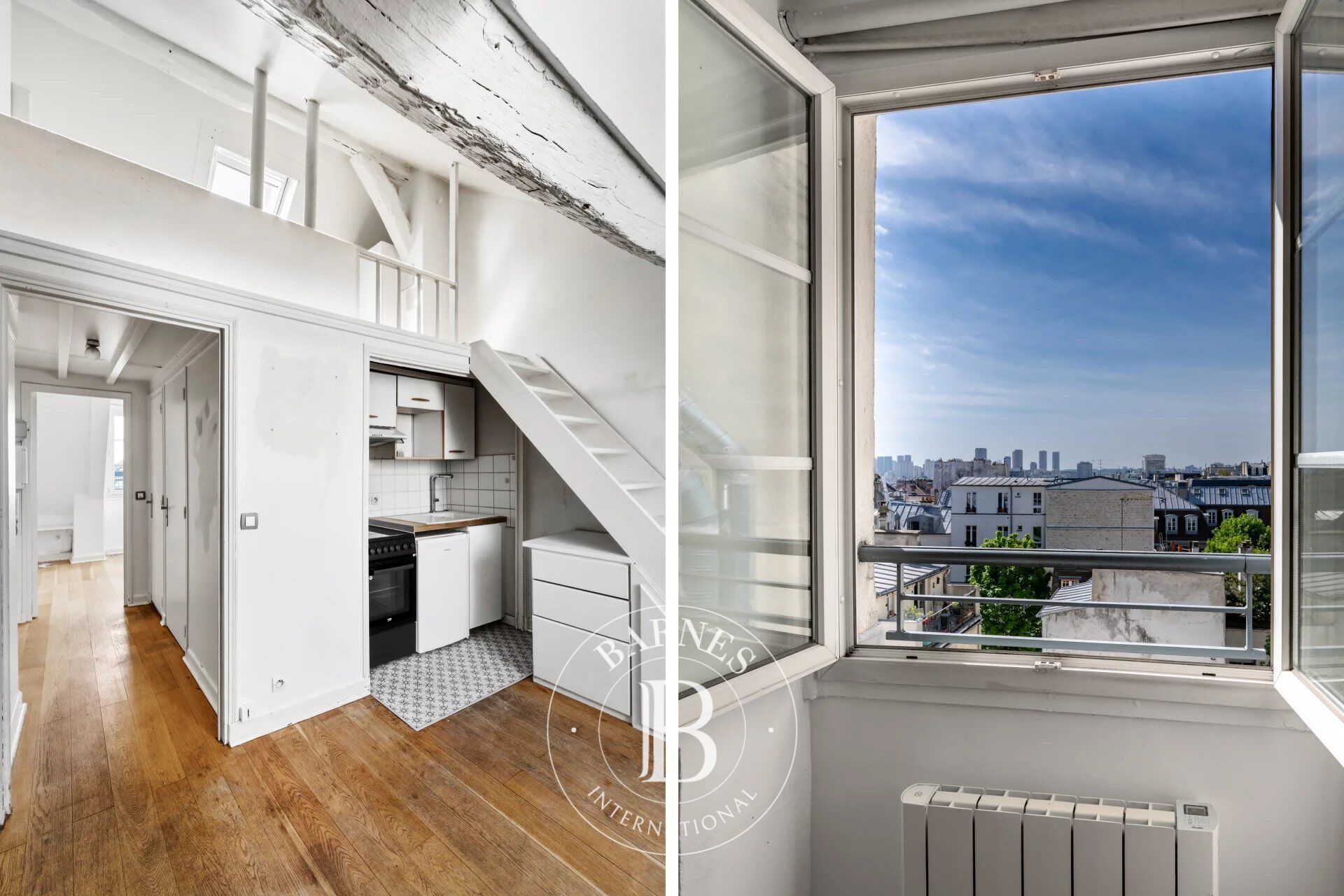 Paris Vᵉ – Dernier étage avec vues dégagées sur les toits de Paris – Rue Blainville - picture 1