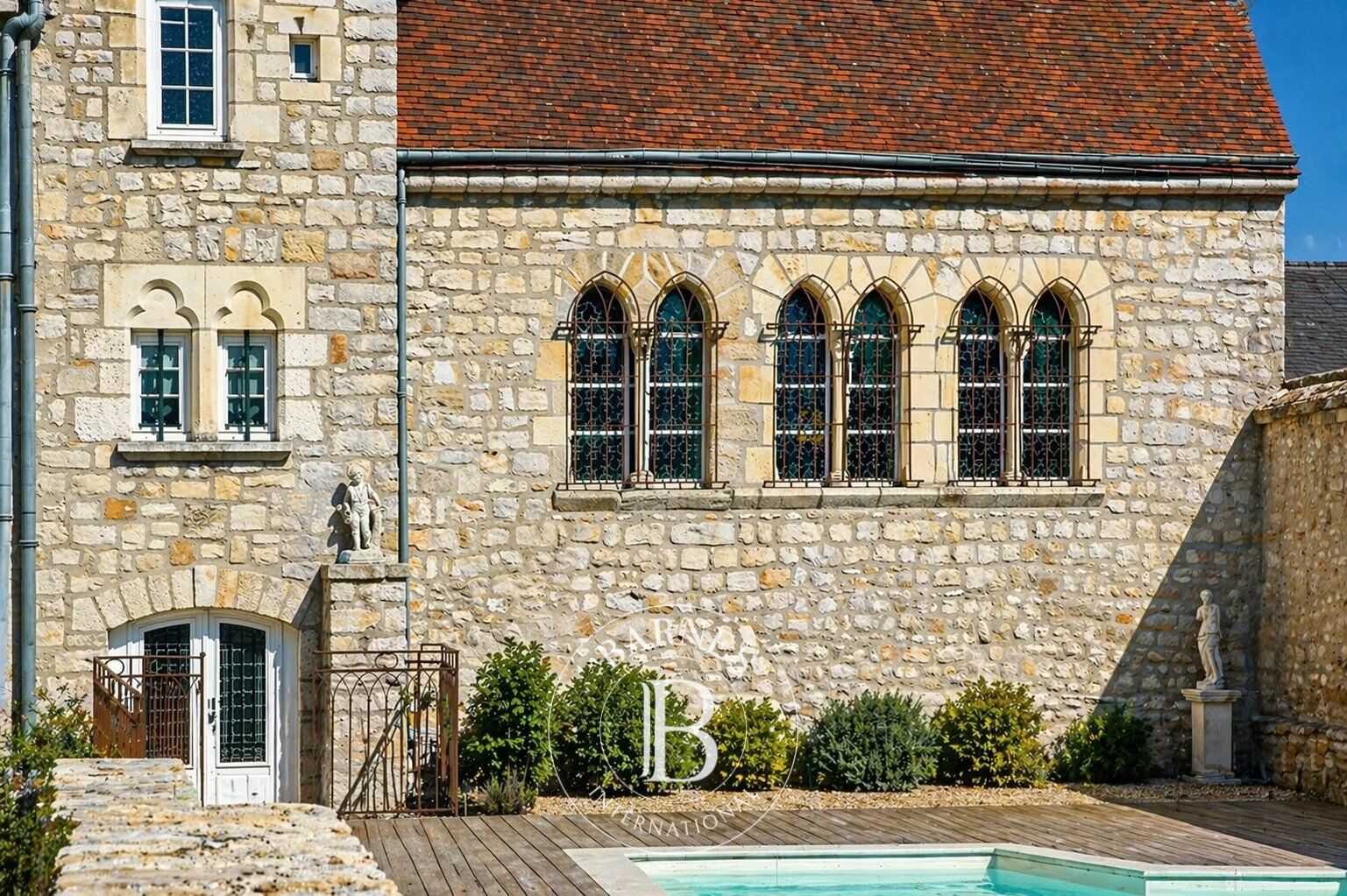 En exclusivité - Proche Courances et Milly-la-Forêt - Manoir avec piscine - picture 3