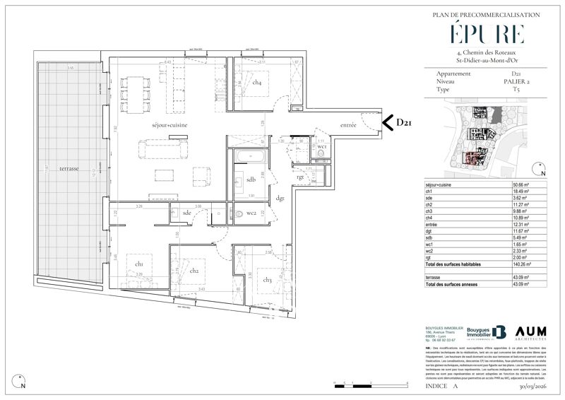 À vendre Appartement | Saint-Didier-au-Mont-d'Or - picture 2
