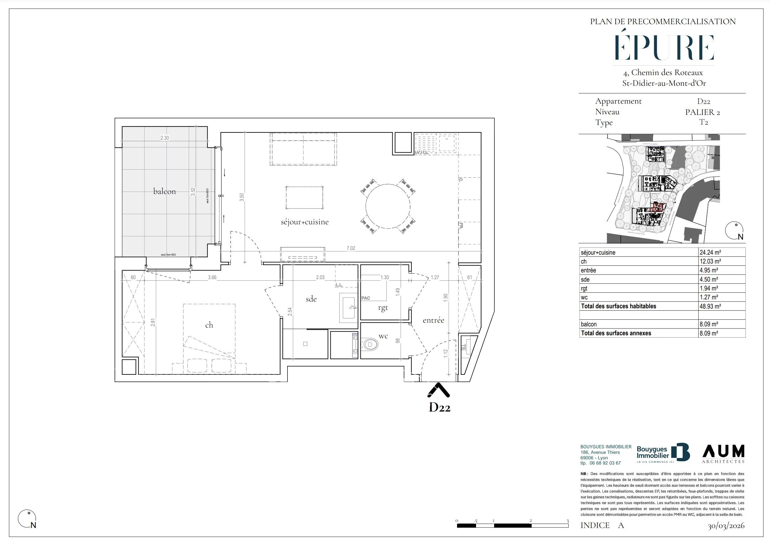 Wohnung Saint-Didier-au-Mont-d'Or - picture 1