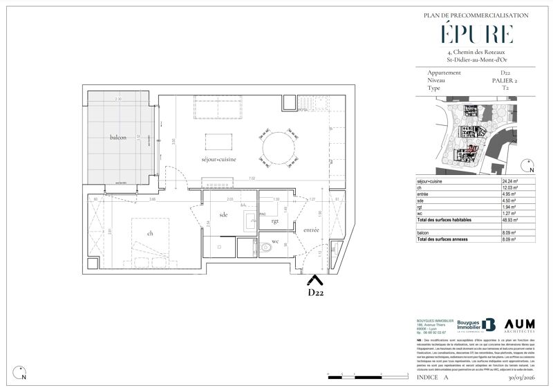 Zu verkaufen Wohnung | Saint-Didier-au-Mont-d'Or - picture 1