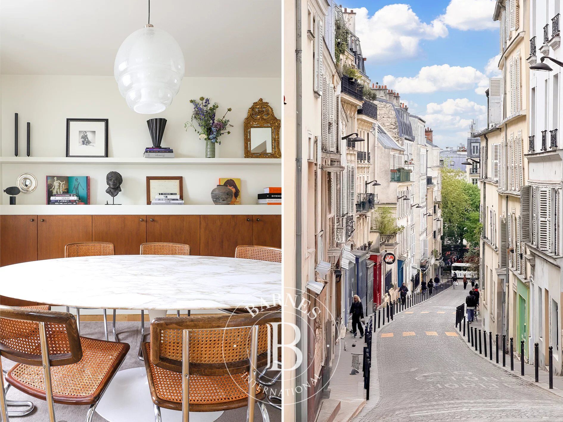 PARIS 18 - ABBESSES - 2ème ET DERNIER ETAGE - 2 CHAMBRES - BUREAU - VOLUMES - SUD - RENOVE - picture 1