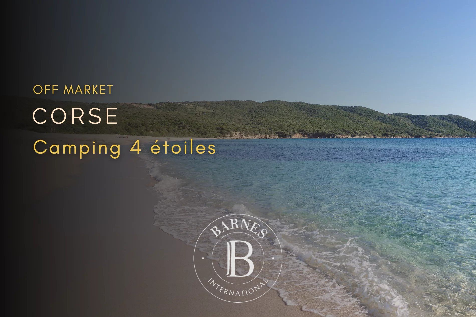 Off Market, South Corsica, 4-Star Campsite, Swimming Pool, Walking Distance to the Beach, Sea View - picture 1