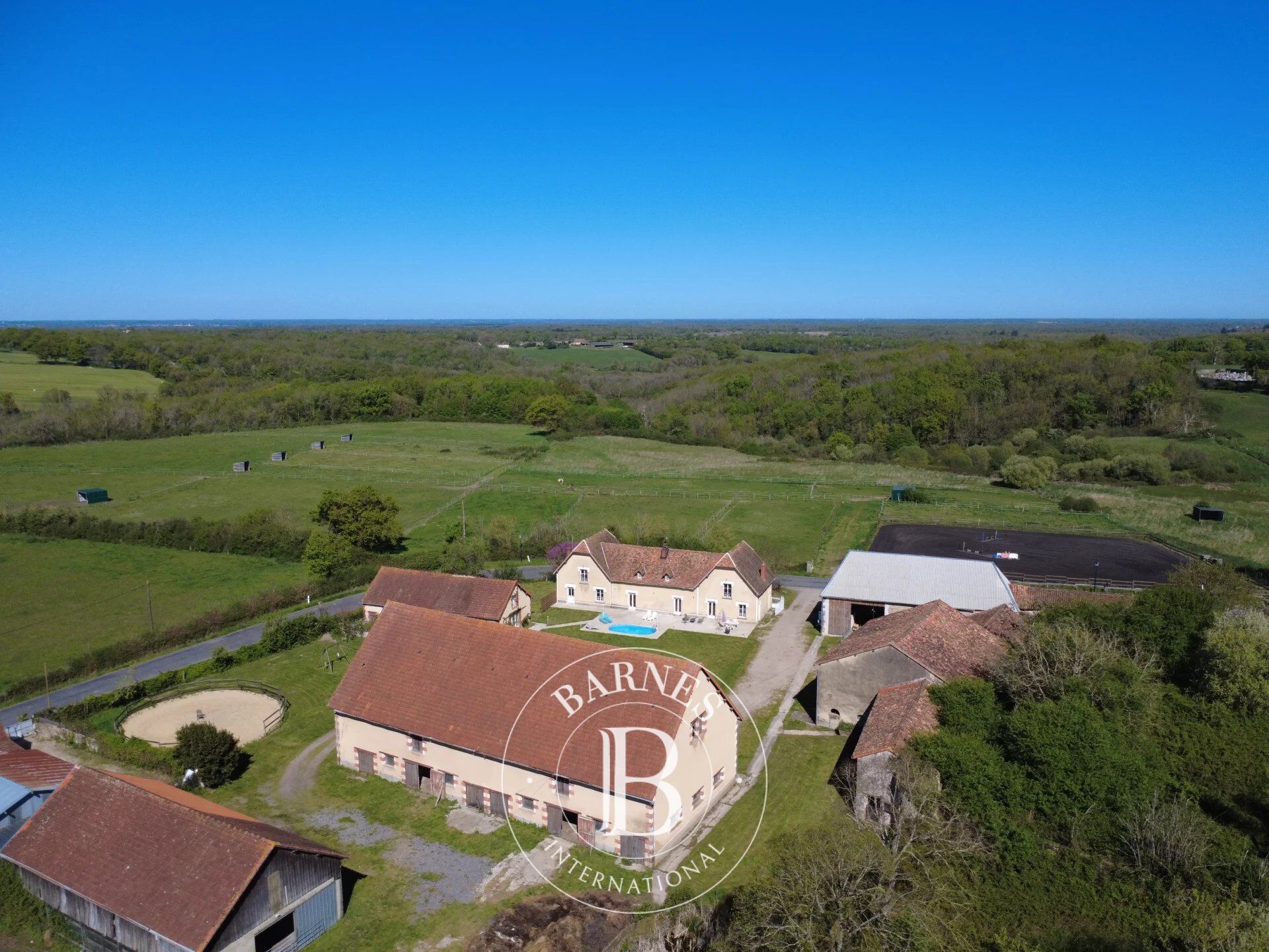 En Poitou - 10 min de Montmorillon - Propriété XIXe sur 20 hectares - picture 1